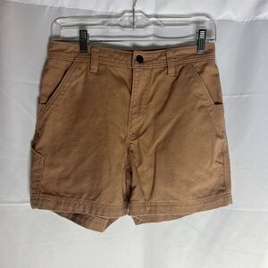Patagonia Womens Regenerative Organic Cotton Stand Up Shorts Trip Brown Size 2